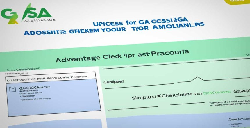 Get a GSA Advantage Account today! Here's how.